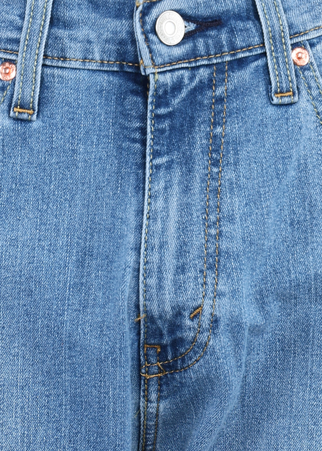 Image of LEVI'S Straight Fit Men Blue Jeans