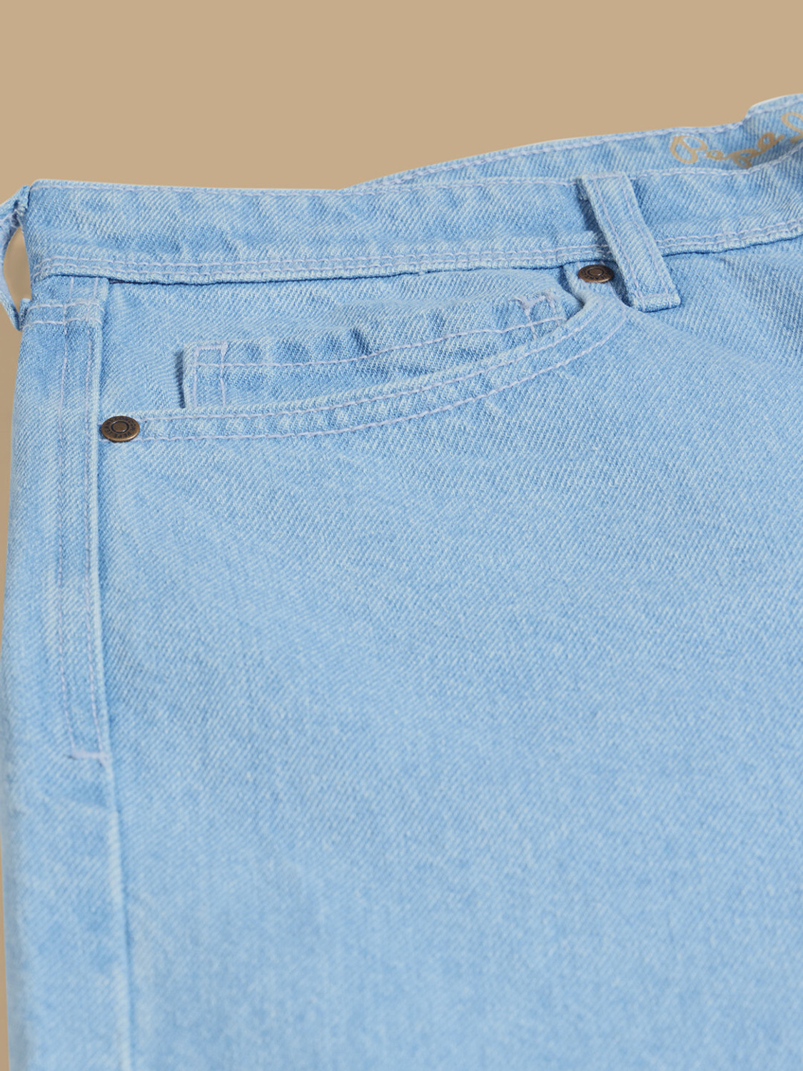 Image of Pepe Jeans Relaxed Fit Men Blue Jeans