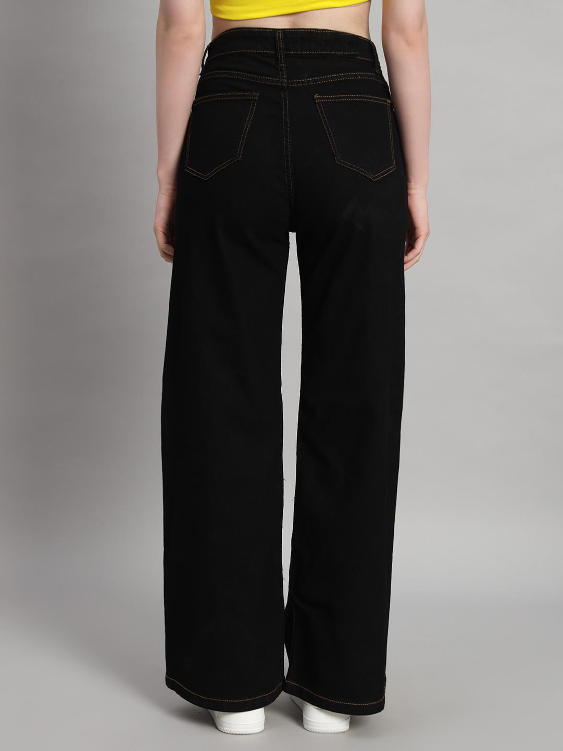 Image of Roadster Flared Women Black Jeans