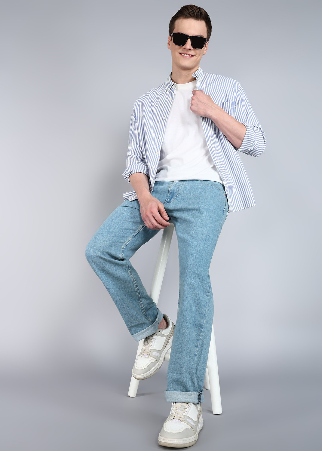 Image of LEVI'S Relaxed Fit Men Light Blue Jeans
