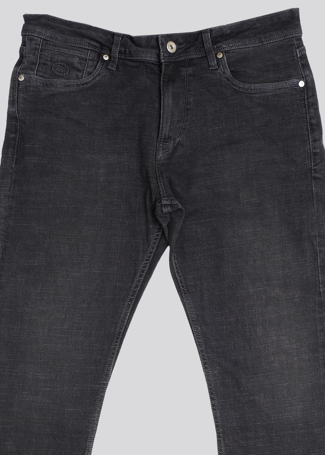 Image of LAWMAN Straight Fit Men Black Jeans