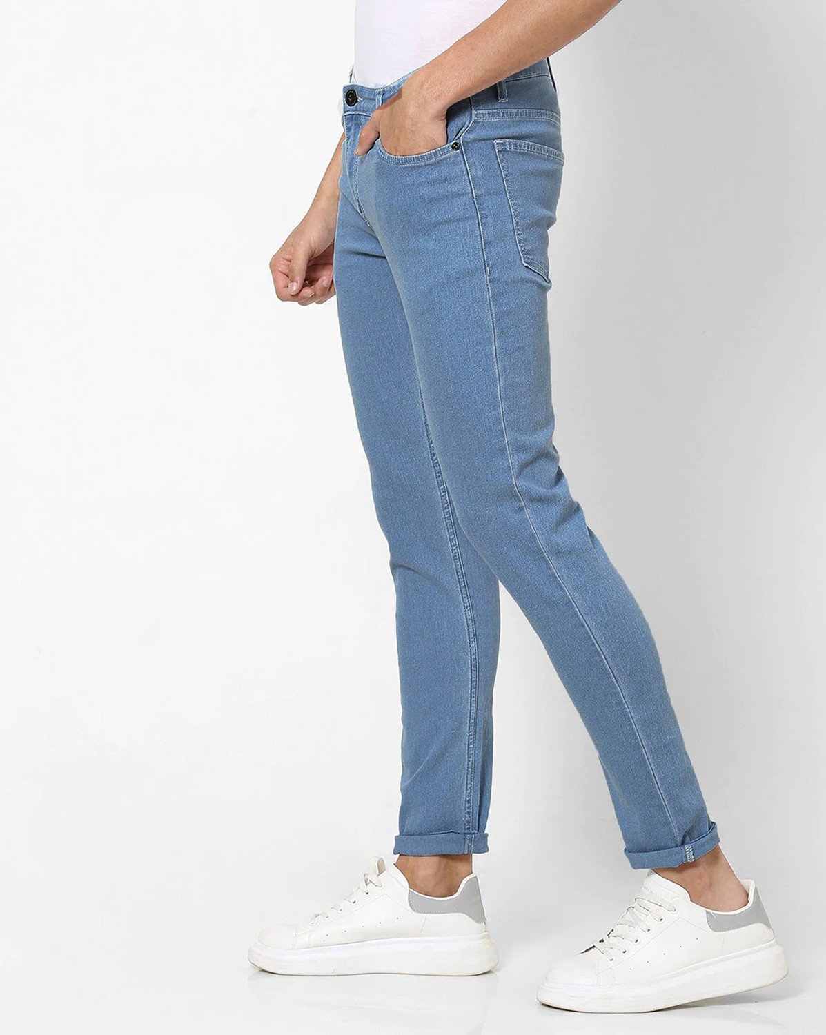 Image of FUBAR Slim Men Light Blue Jeans