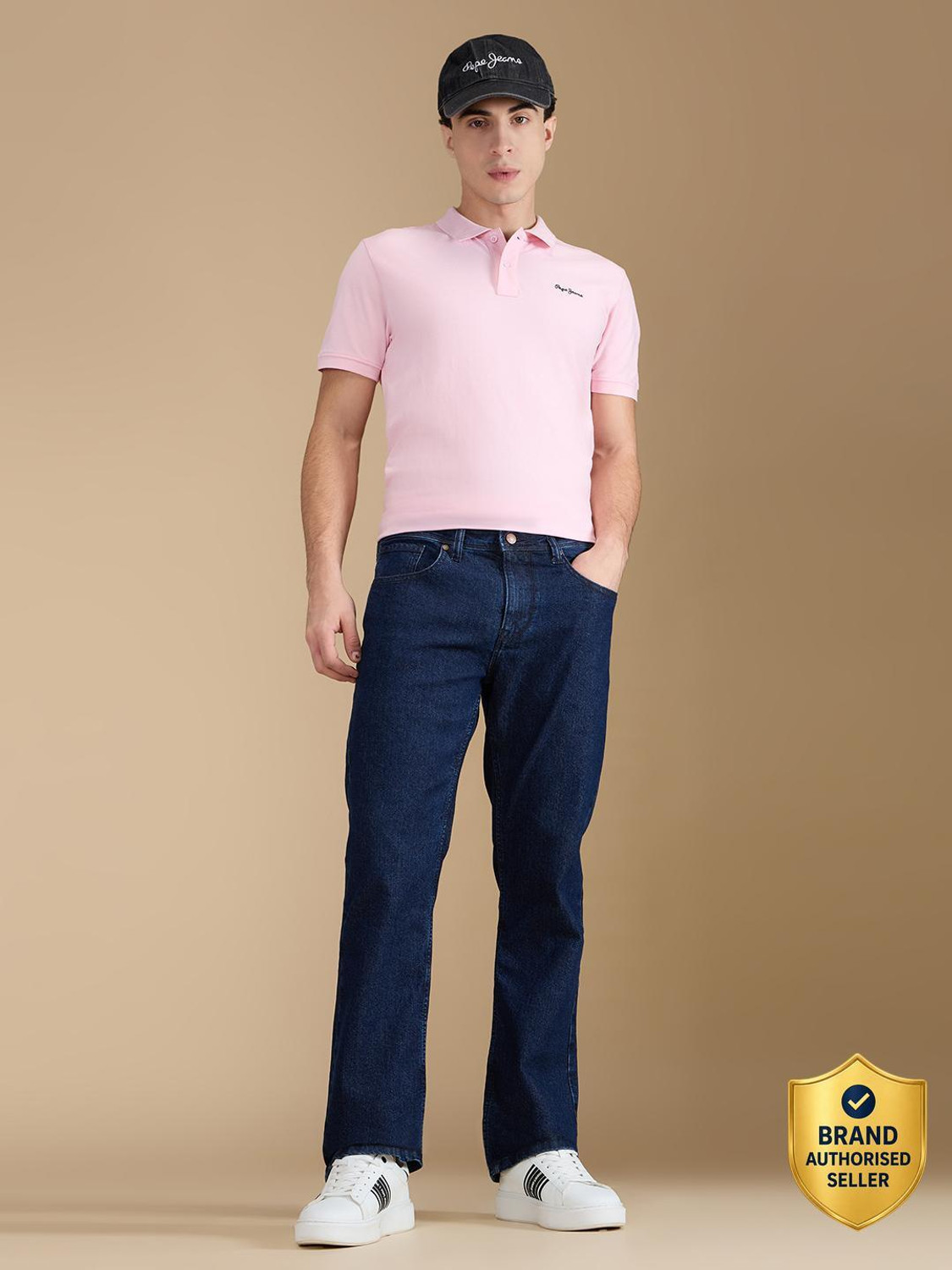 Image of Pepe Jeans Boot-Leg Men Dark Blue Jeans