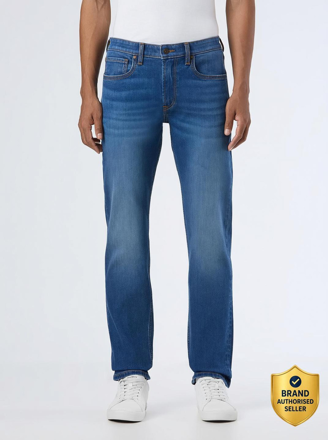 Image of Pepe Jeans Regular Men Blue Jeans