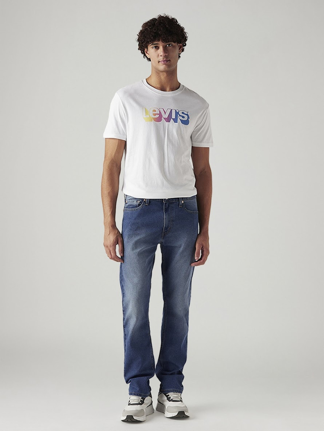 Image of LEVI'S Straight Fit Men Blue Jeans