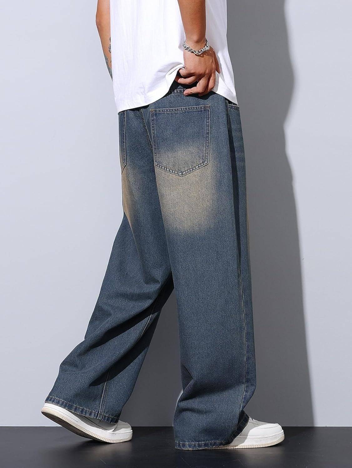colorwings Loose Fit Men Blue Jeans - Image 2
