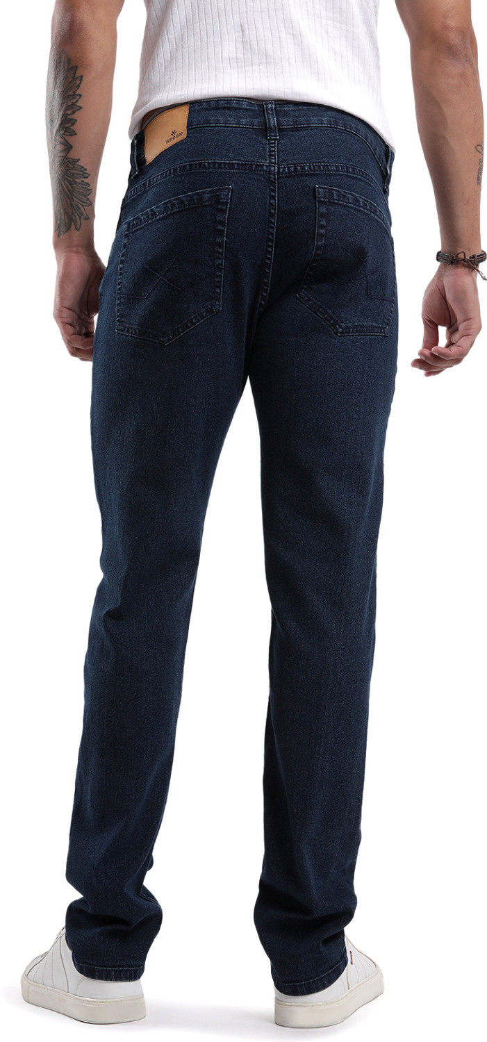 Image of WROGN Slim Men Blue Jeans
