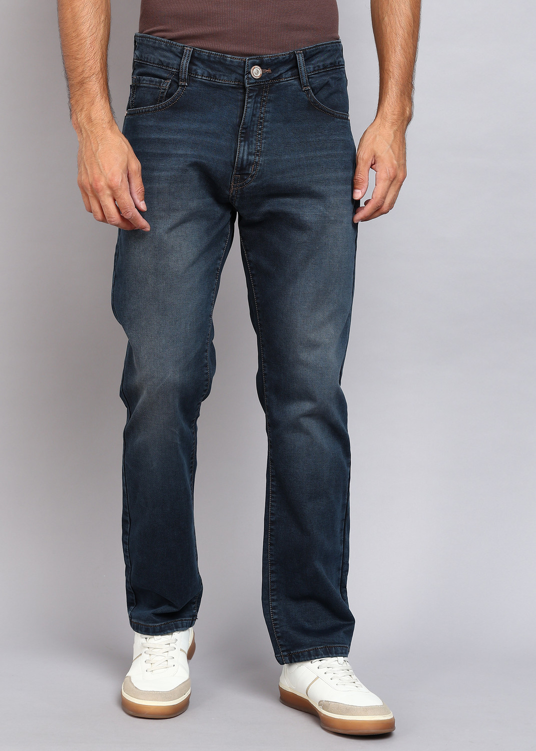 Image of SPARKY Slim Men Dark Blue Jeans