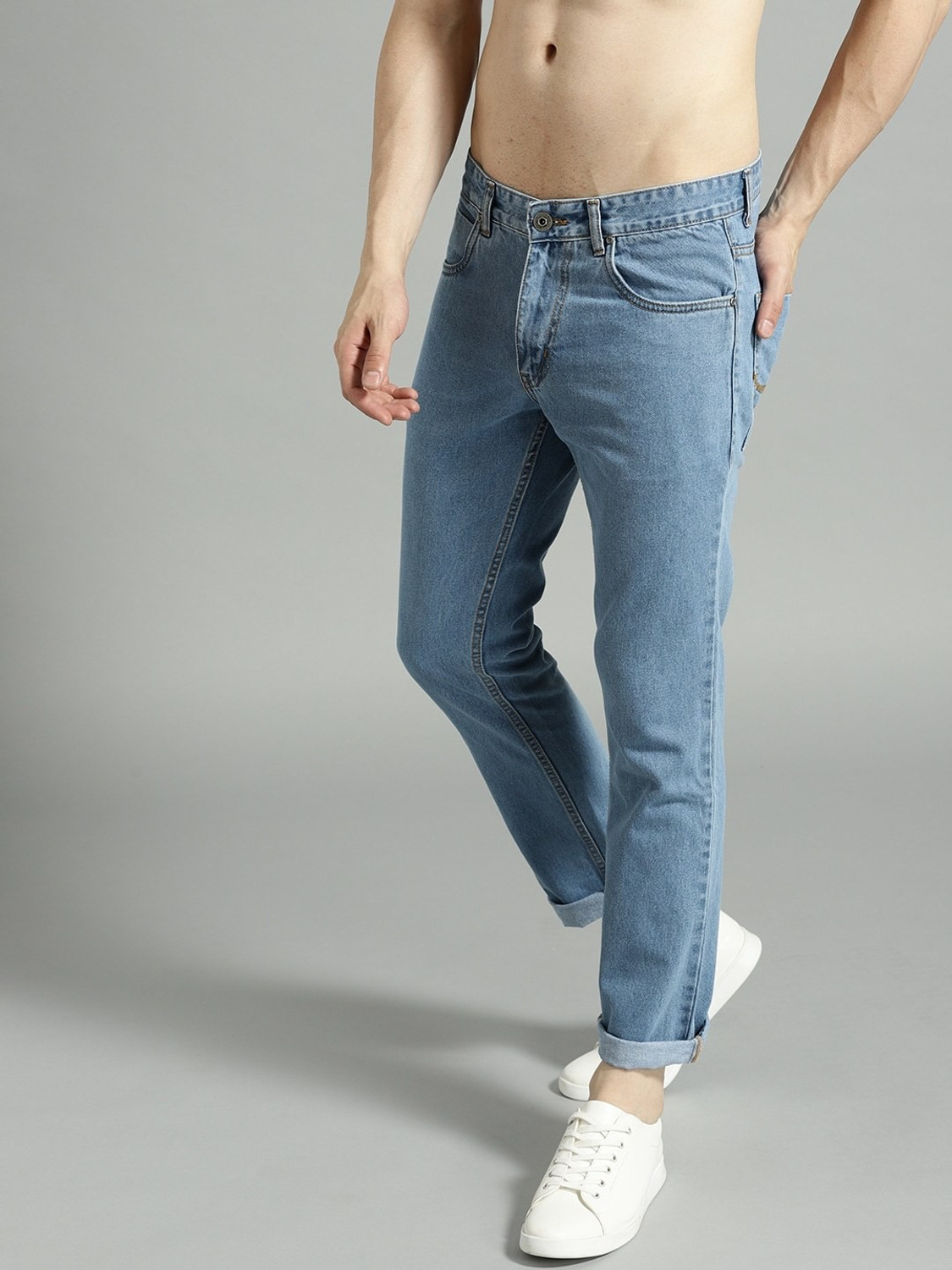 Image of Roadster Slim Men Light Blue Jeans