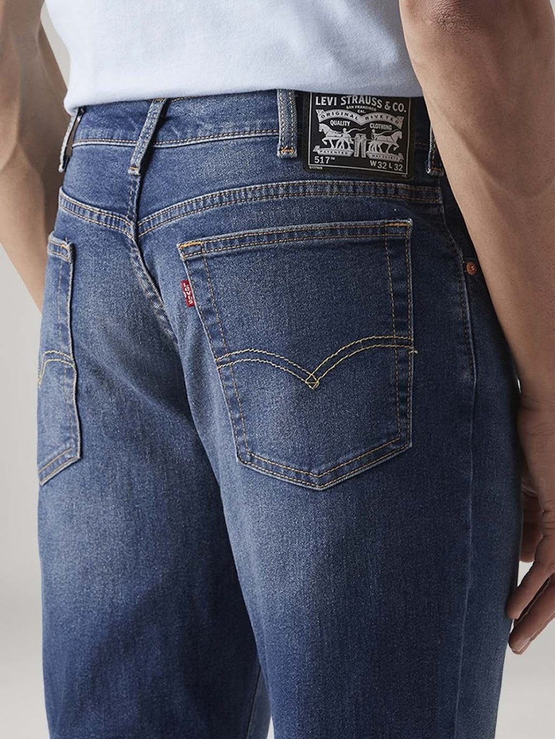 Image of LEVI'S Boot-Leg Men Dark Blue Jeans