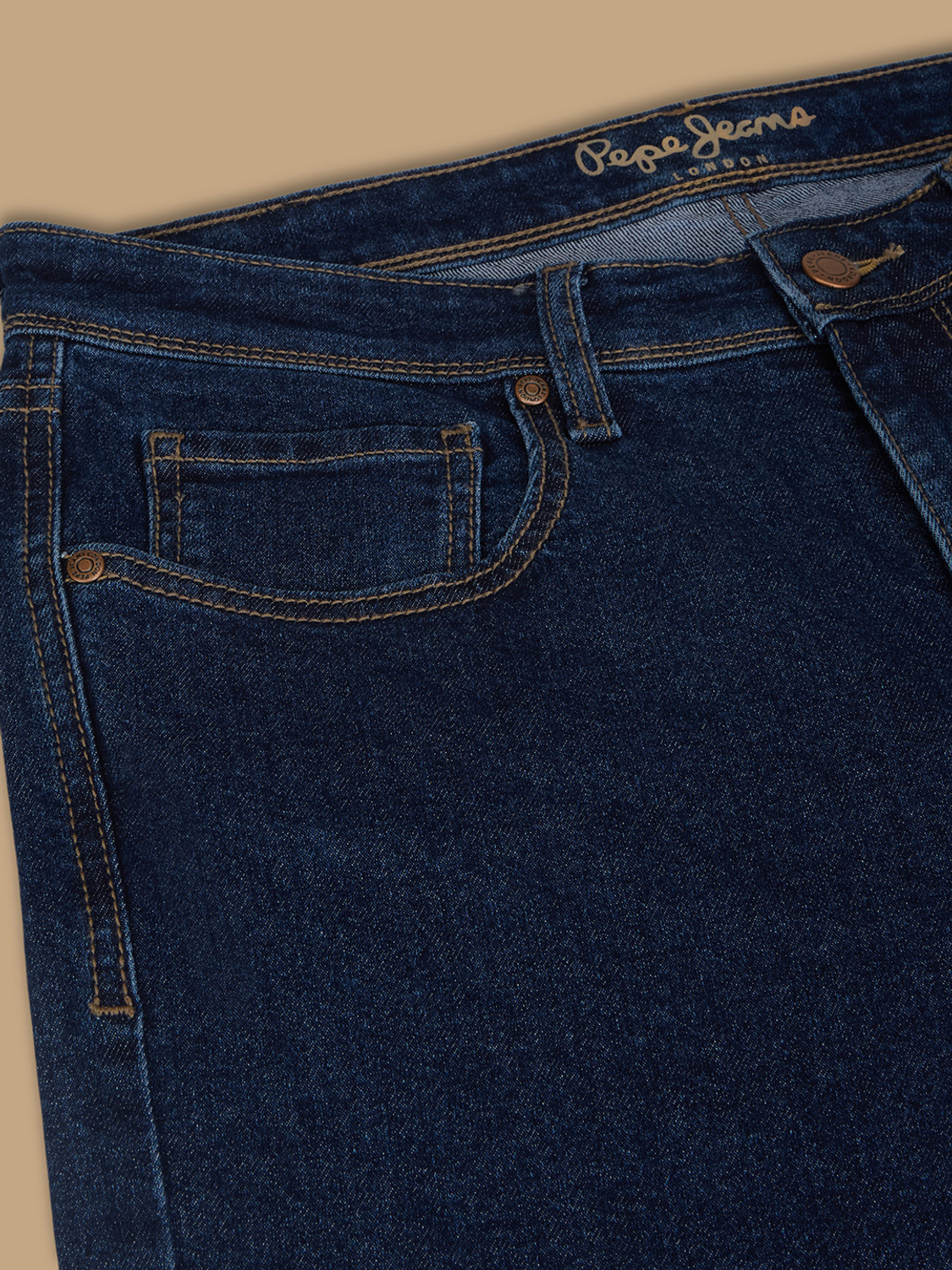 Image of Pepe Jeans Slim Men Dark Blue Jeans