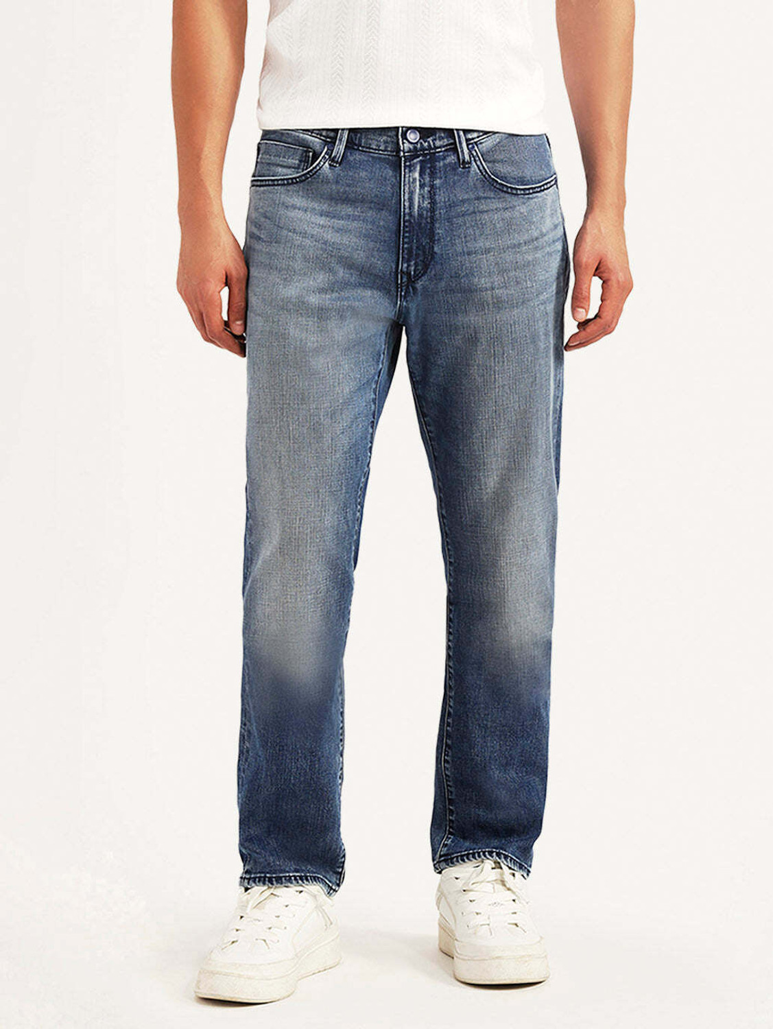 Image of LEVI'S Tapered Fit Men Blue Jeans