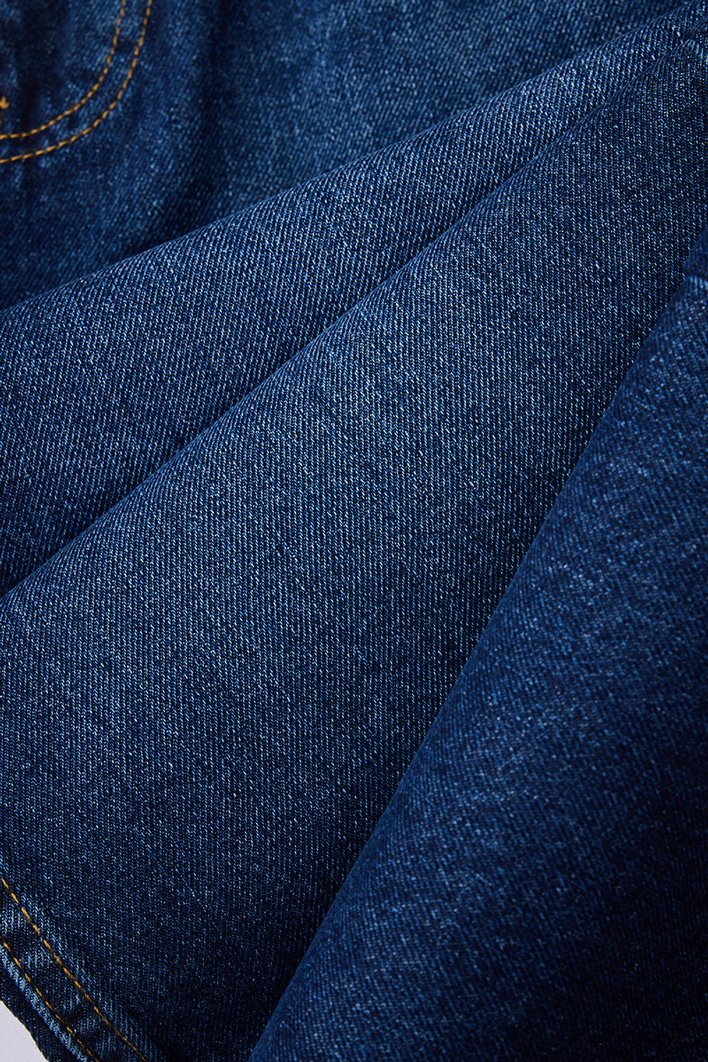 Image of Snitch Men Straight Fit Mid Rise Dark Blue Jeans