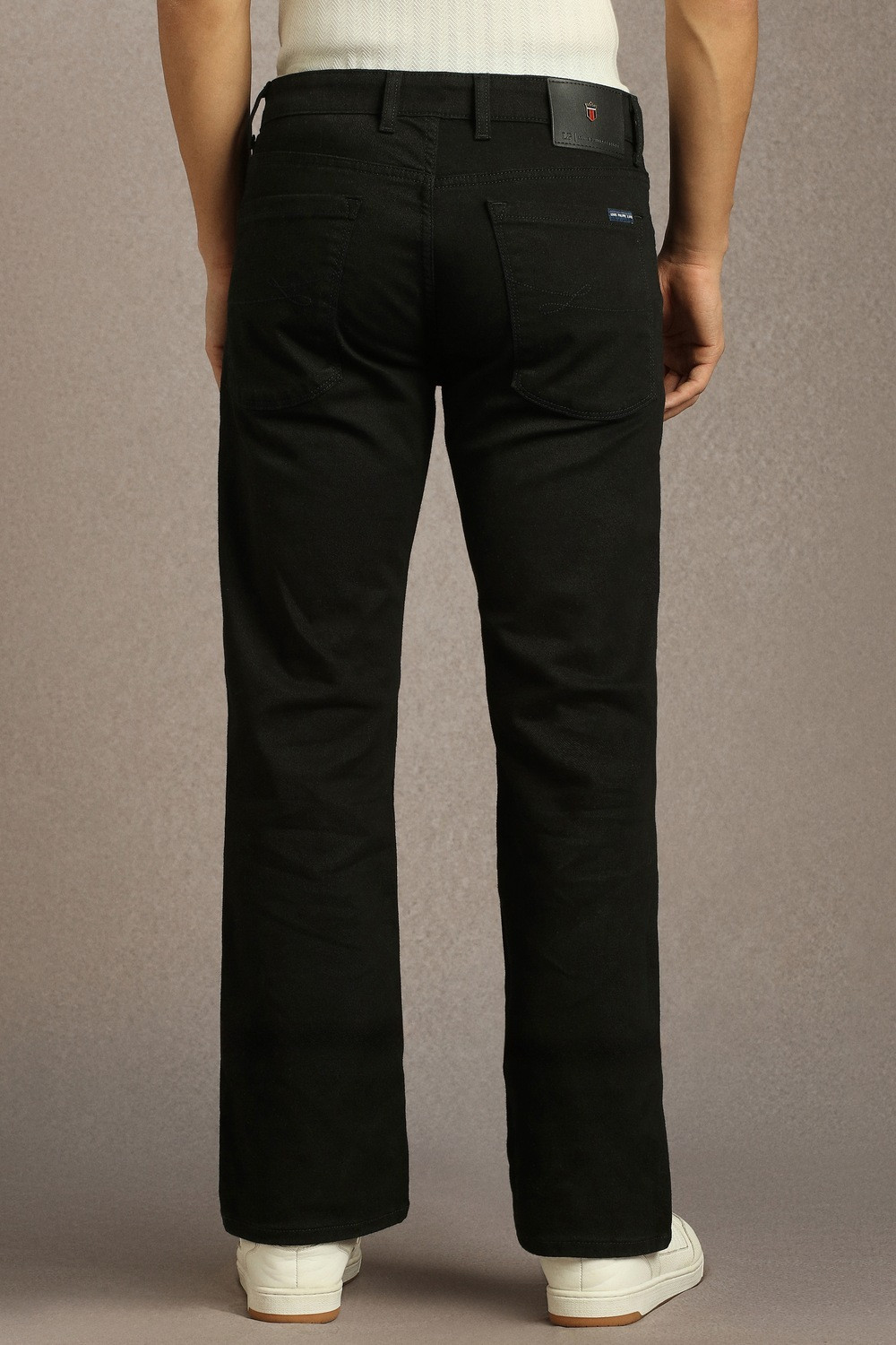 Image of LOUIS PHILIPPE Slim Men Black Jeans