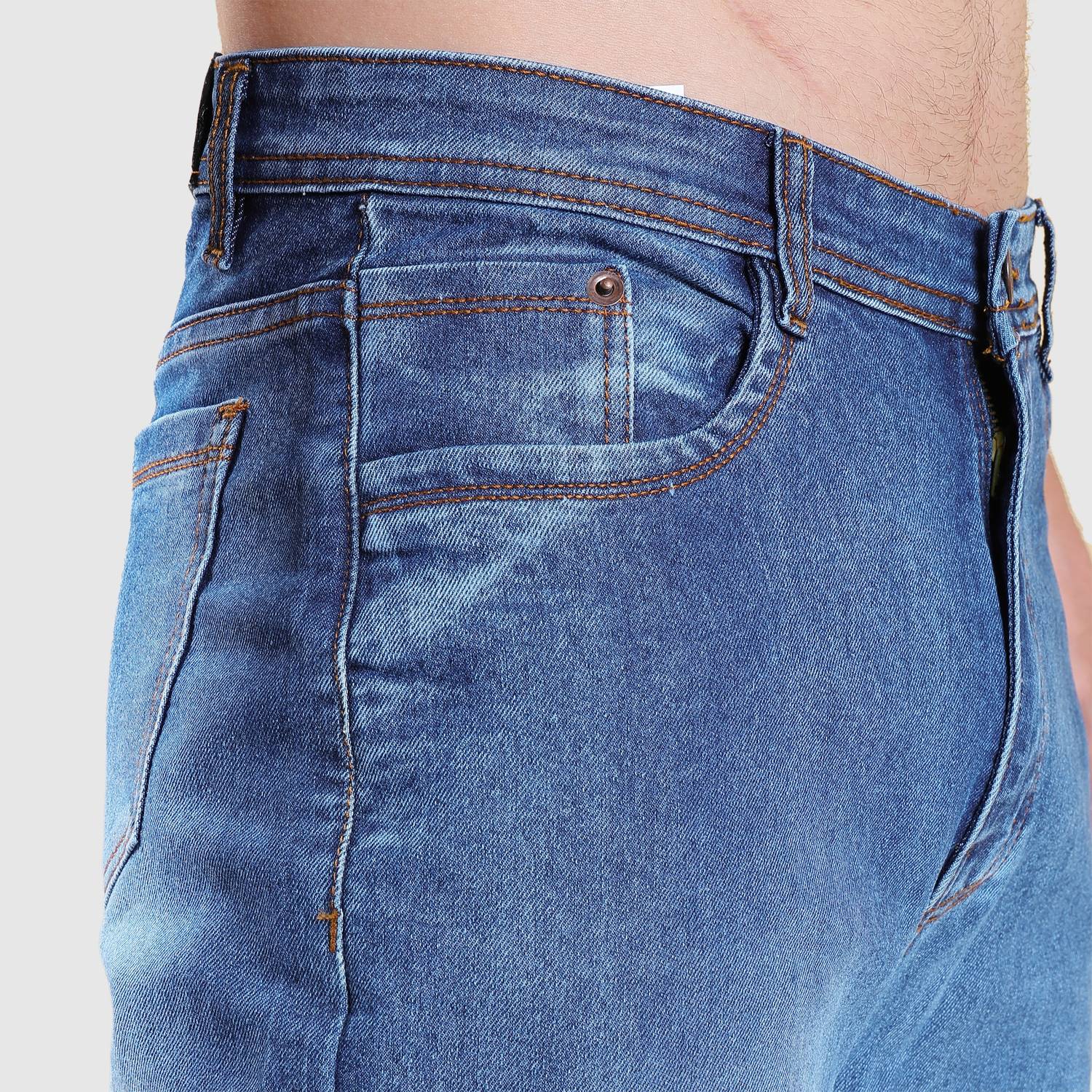 ZXN Clothing Straight Fit Men Blue Jeans - Buy ZXN Clothing