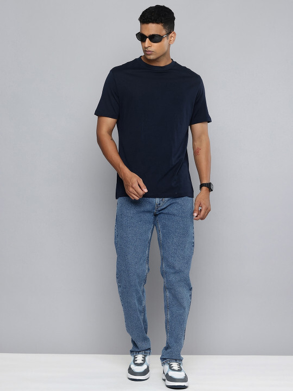 Image of LEVI'S 505 Straight Fit Men Blue Jeans