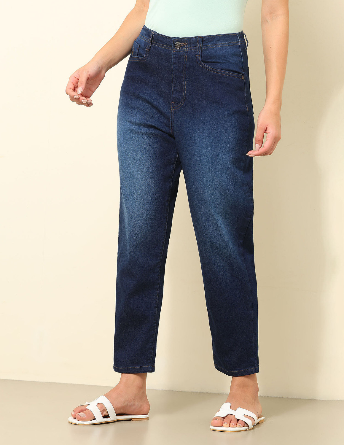 Image of U.S. POLO ASSN. Slim Women Blue Jeans