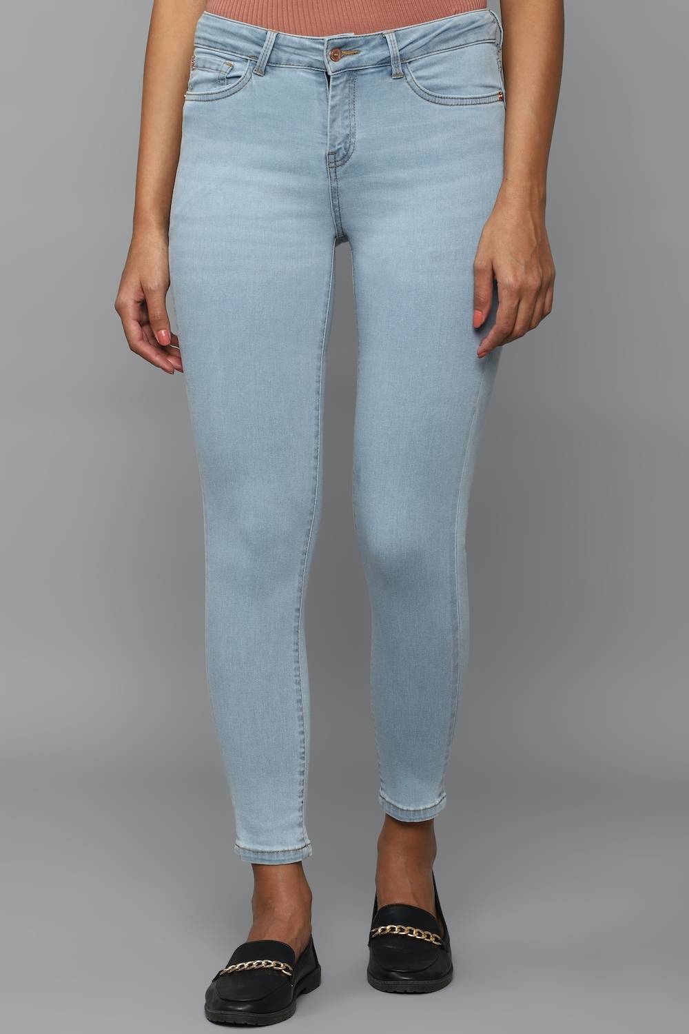 Allen Solly Skinny Women Blue Jeans