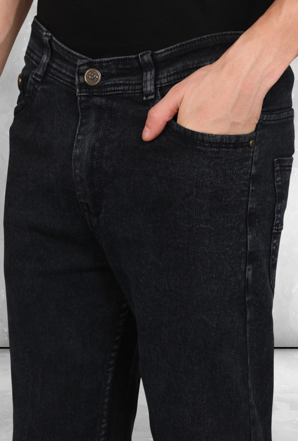 Image of Marsh-X Slim Men Dark Grey Jeans