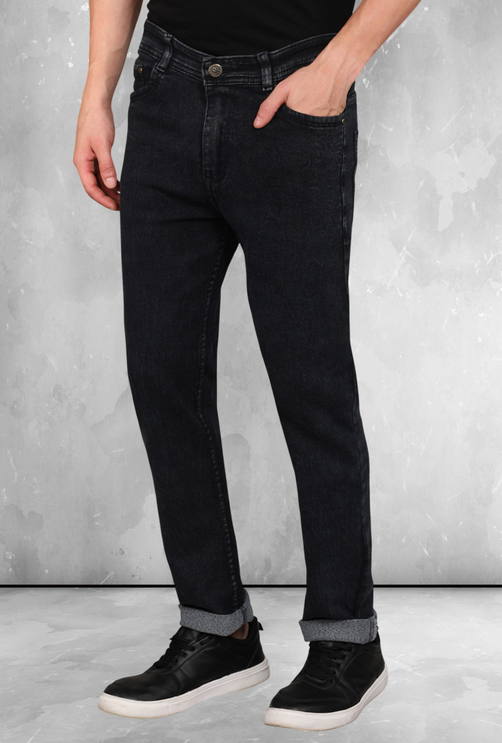 Image of Marsh-X Slim Men Dark Grey Jeans