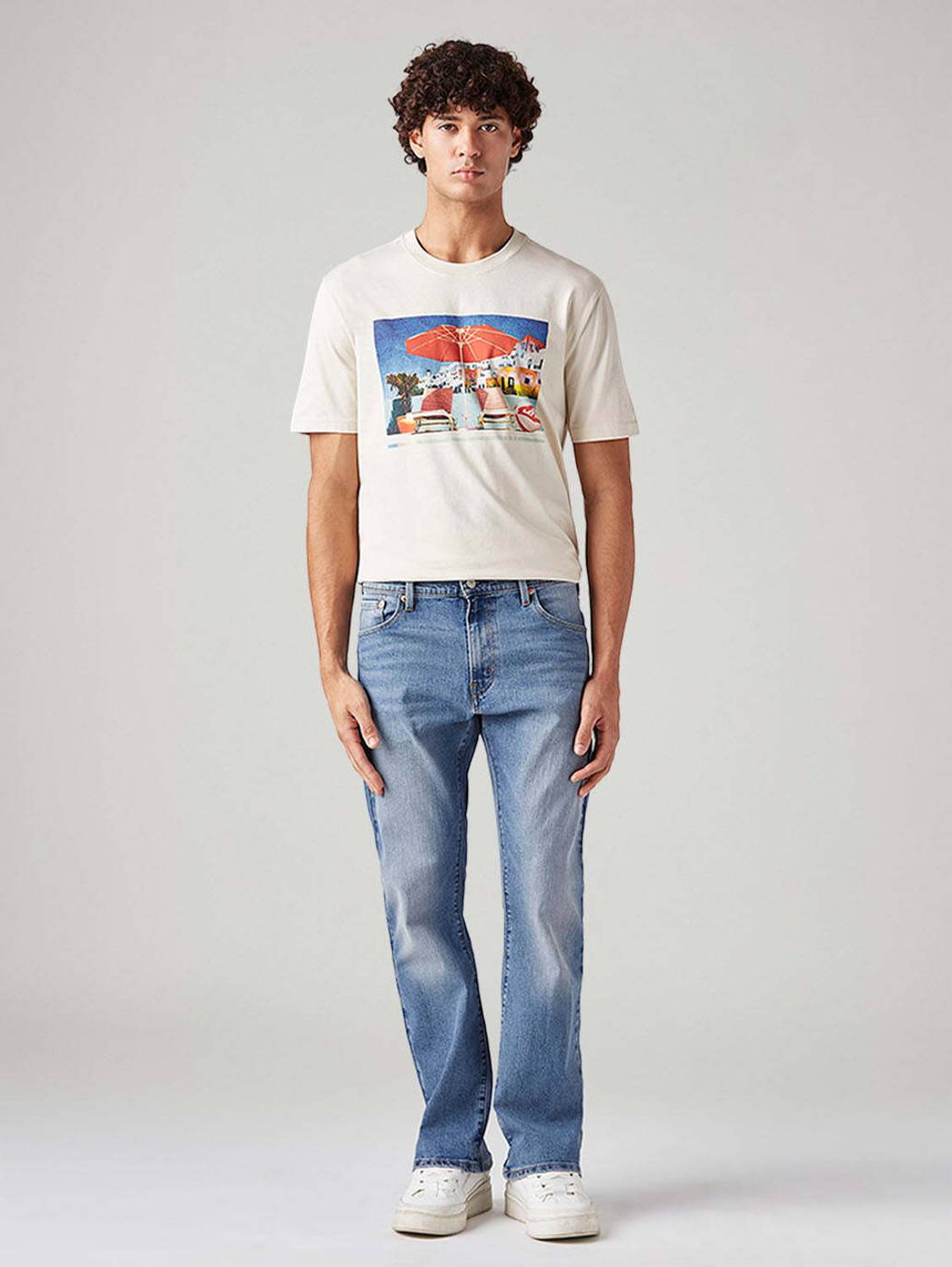LEVI'S Boot-Leg Men Light Blue Jeans - Image 2