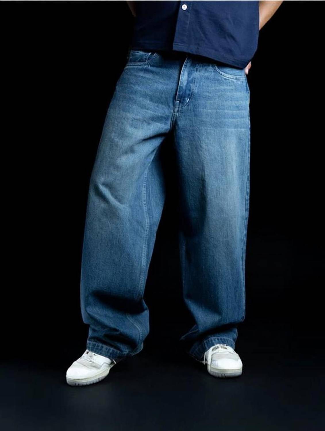 HOKER Straight Fit Men Blue Jeans - Image 1