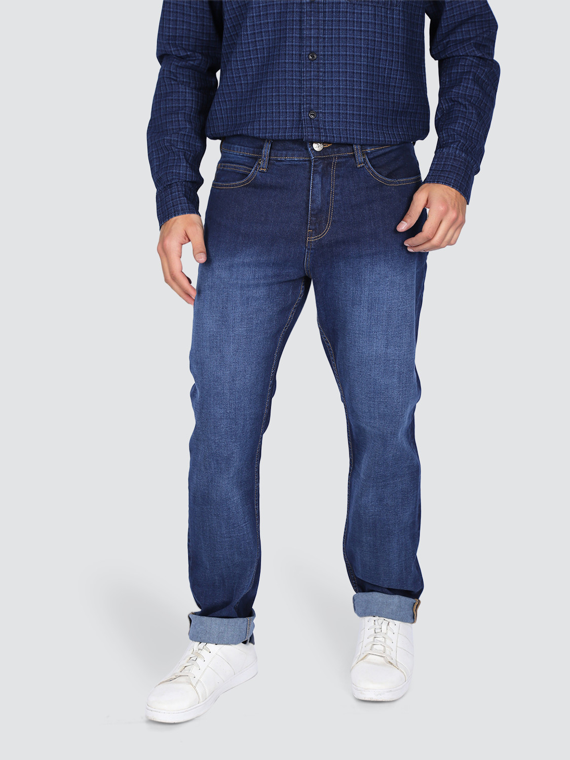 Image of LEE Regular Men Blue Jeans