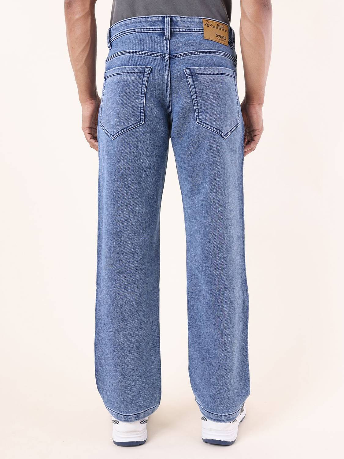 DAZORA Straight Fit Men Blue Jeans - Image 2