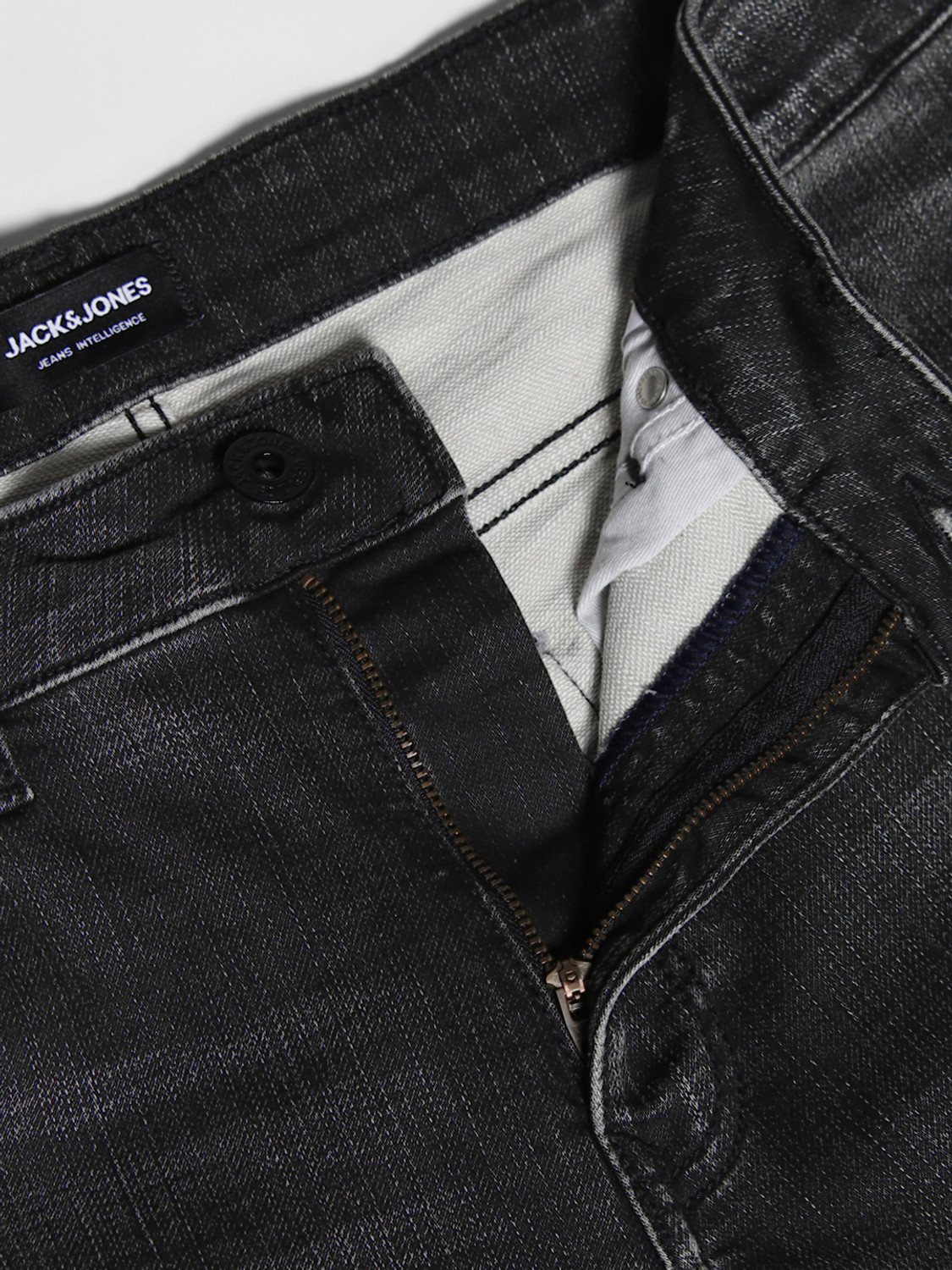 Image of JACK & JONES Regular Men Grey Jeans