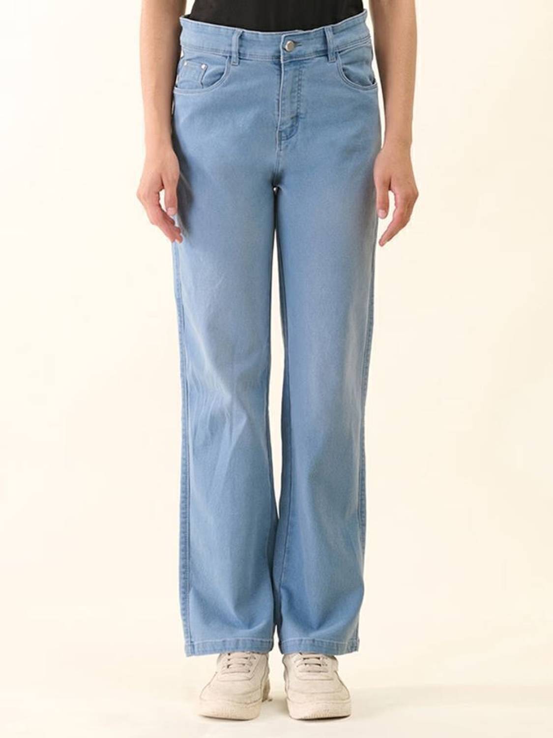 Albion Straight Fit Women Light Blue Jeans