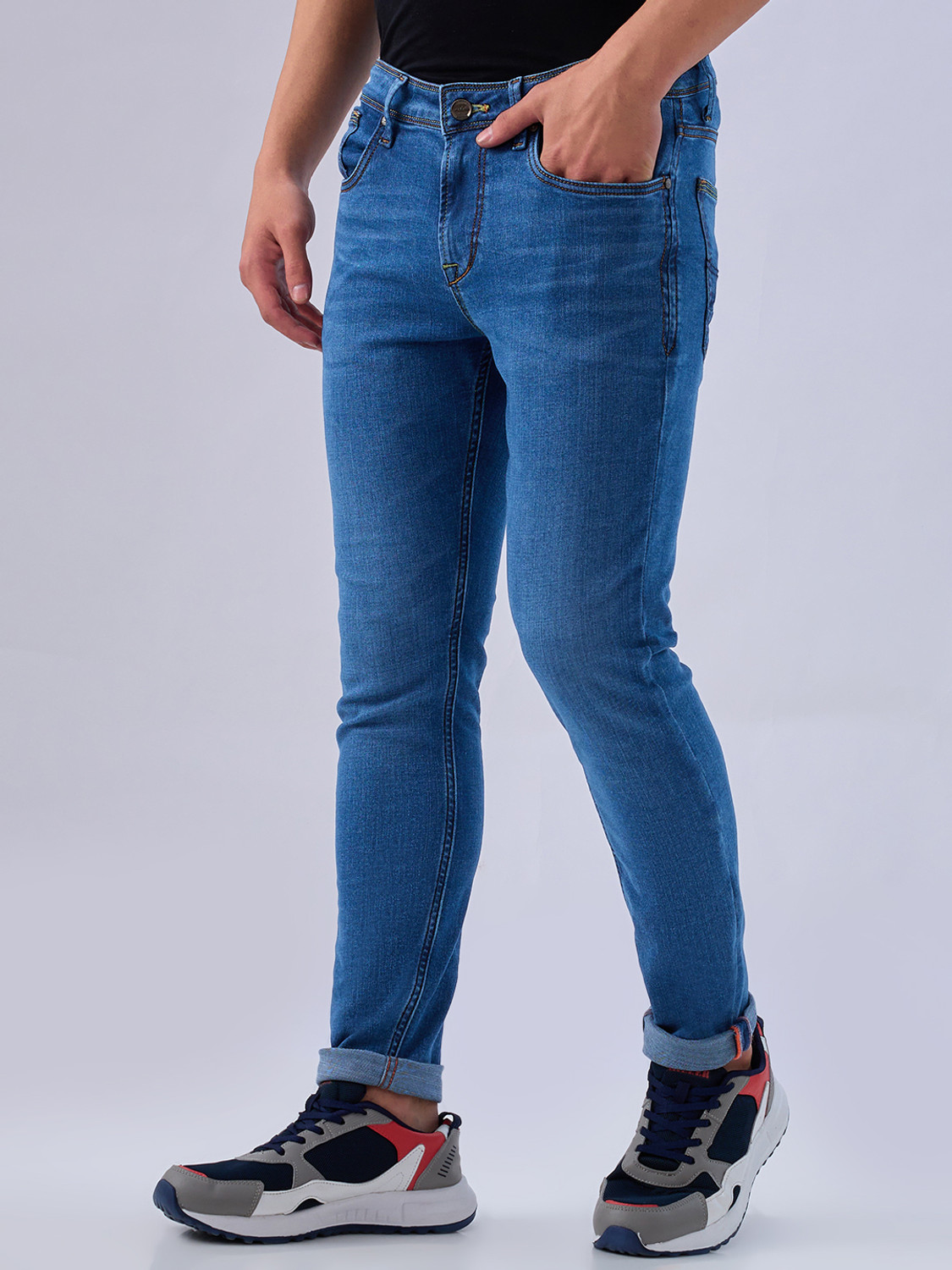 Image of KILLER Skinny Men Blue Jeans