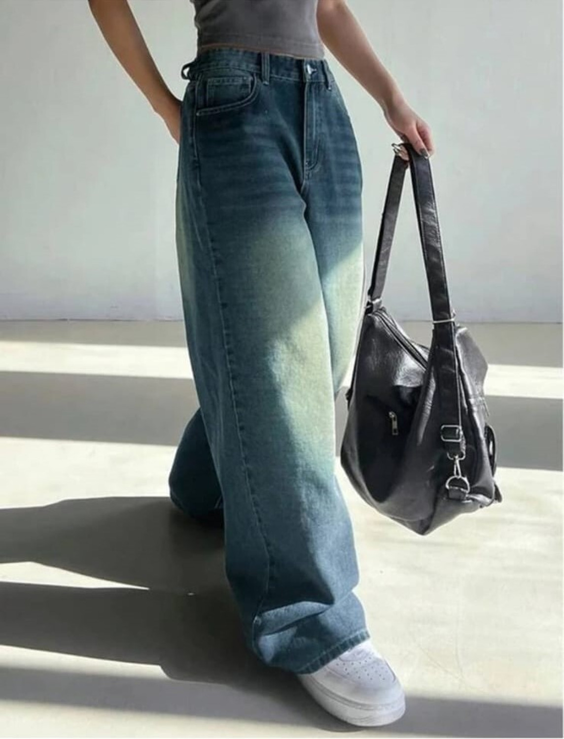 Image of TRAPERS Relaxed Fit Women Green Jeans