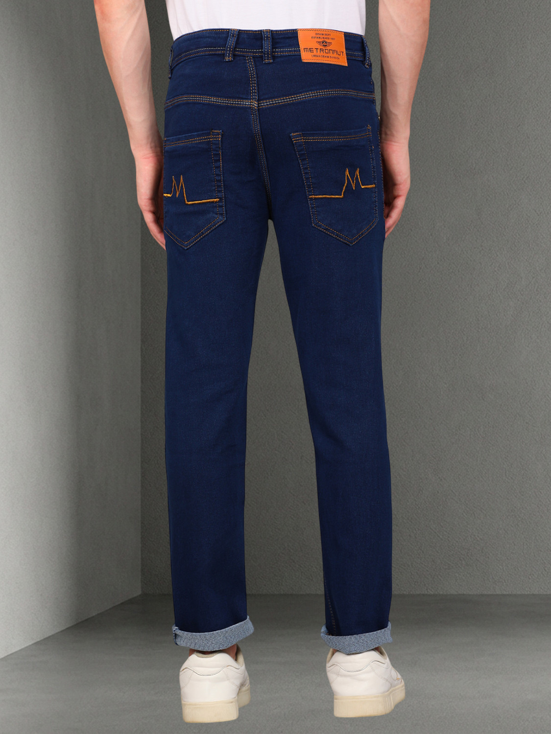 Image of METRONAUT Slim Men Blue Jeans