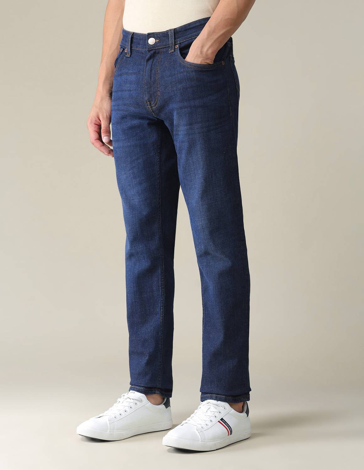U.S. Polo Assn. Slim Men Blue Jeans - Image 4