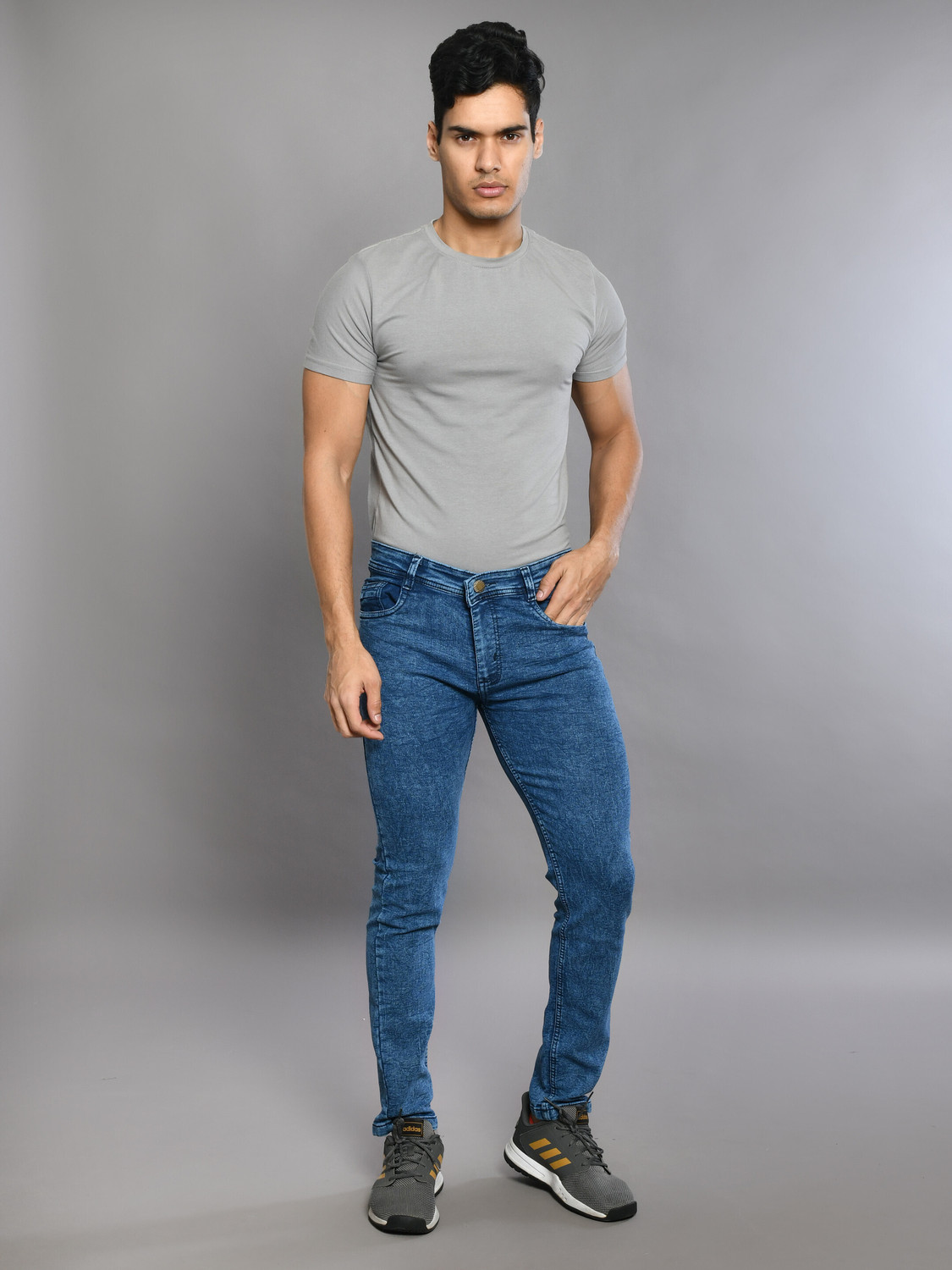 Image of RASSO Slim Men Light Blue Jeans