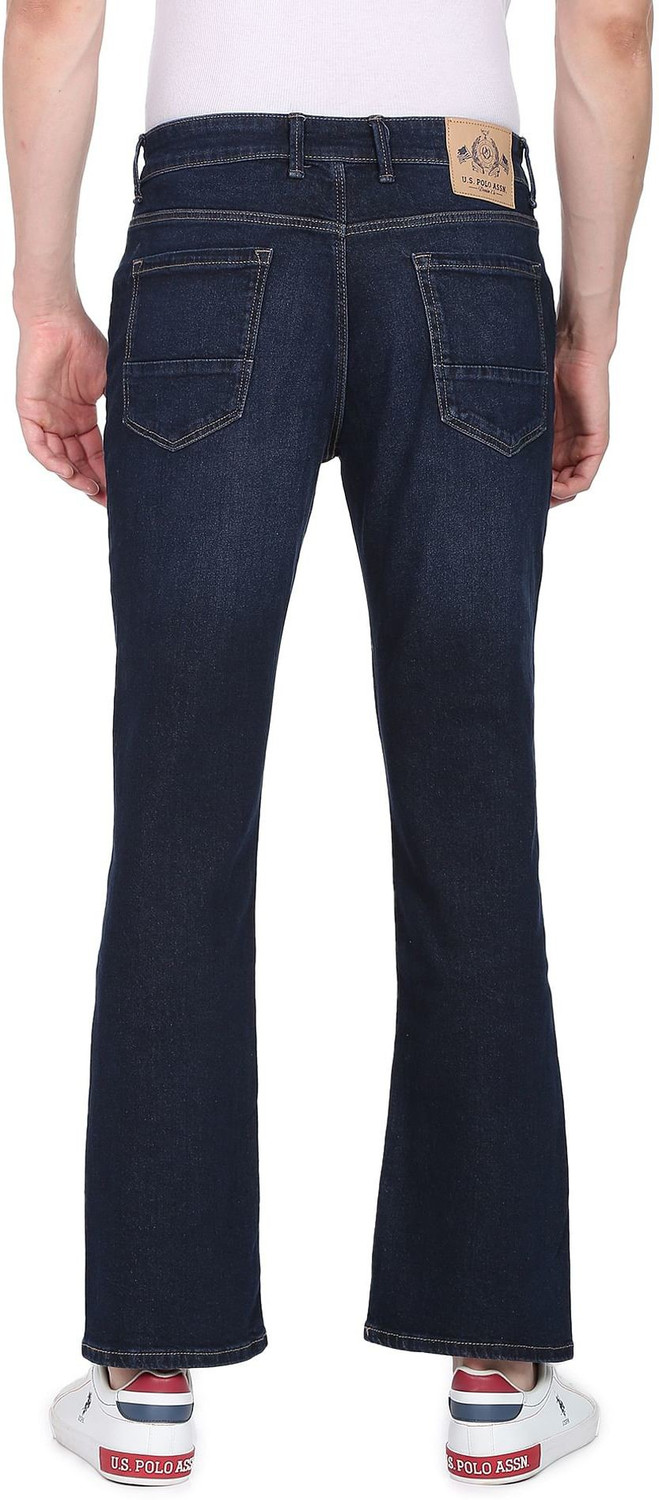 Image of U.S. Polo Assn. Denim Co. Boot-Leg Men Blue Jeans