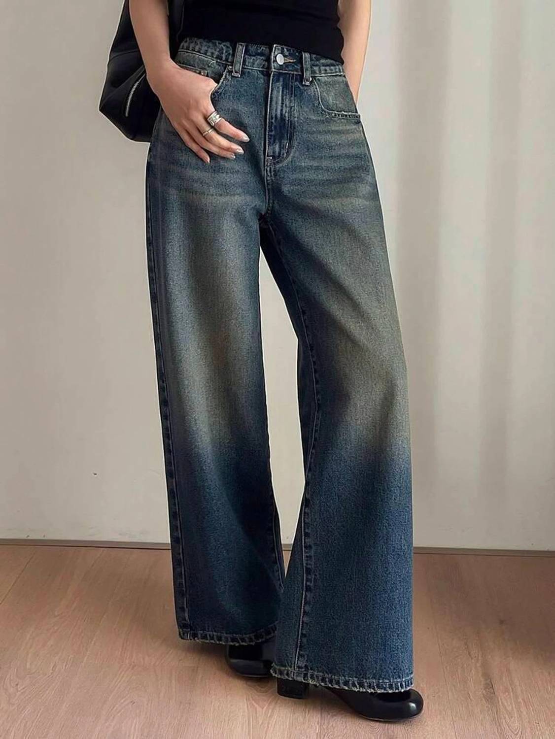 PINKLIT Relaxed Fit Women Green Jeans - Image 5