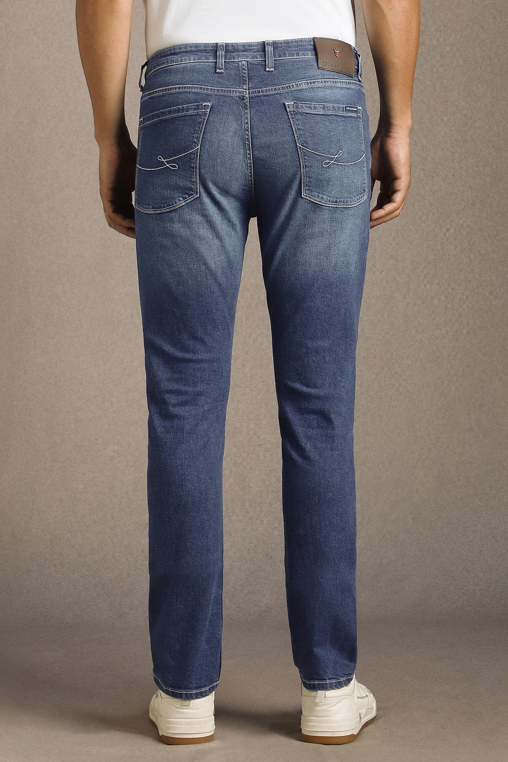 Image of LOUIS PHILIPPE Slim Men Blue Jeans