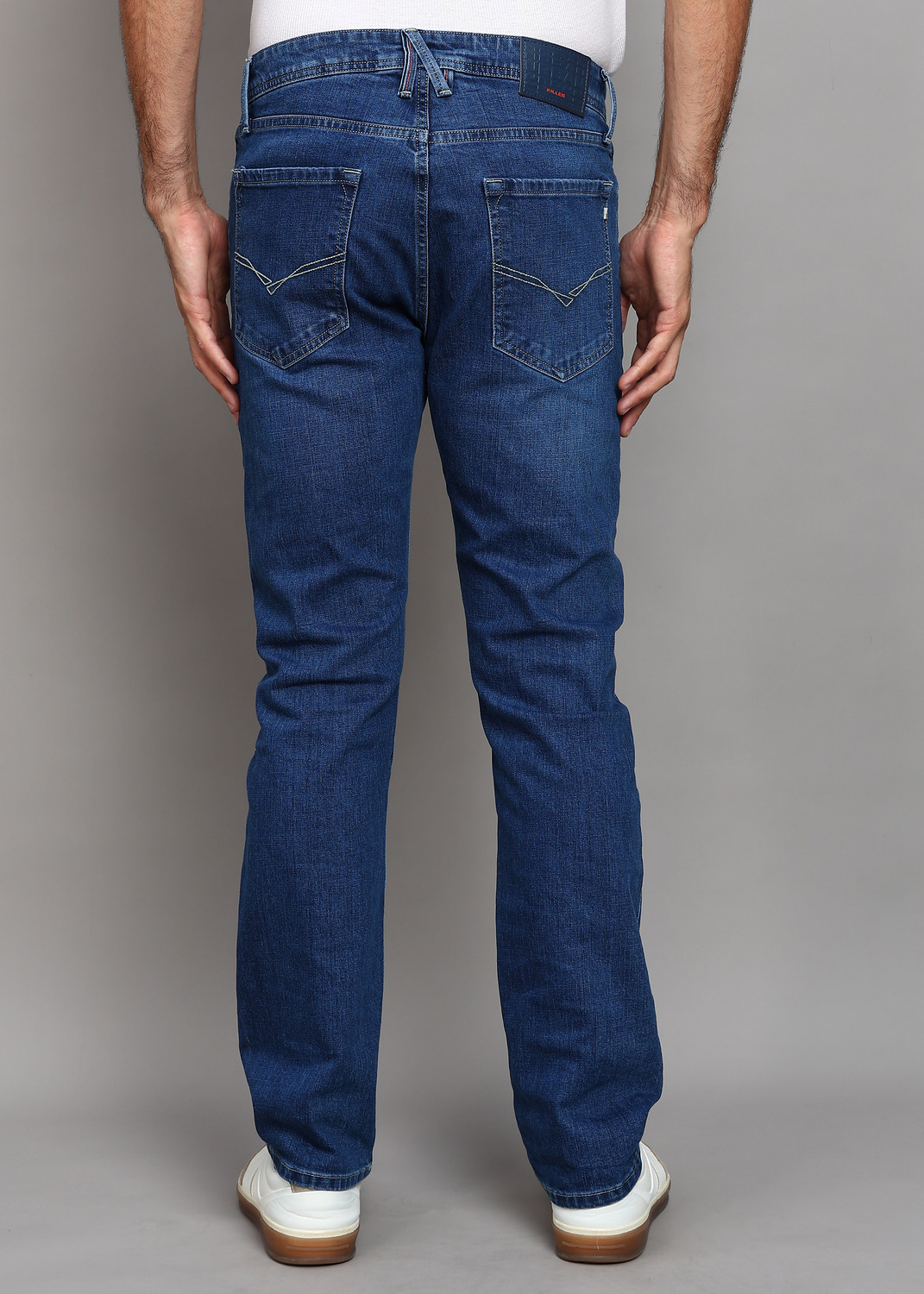 Image of KILLER Straight Fit Men Blue Jeans