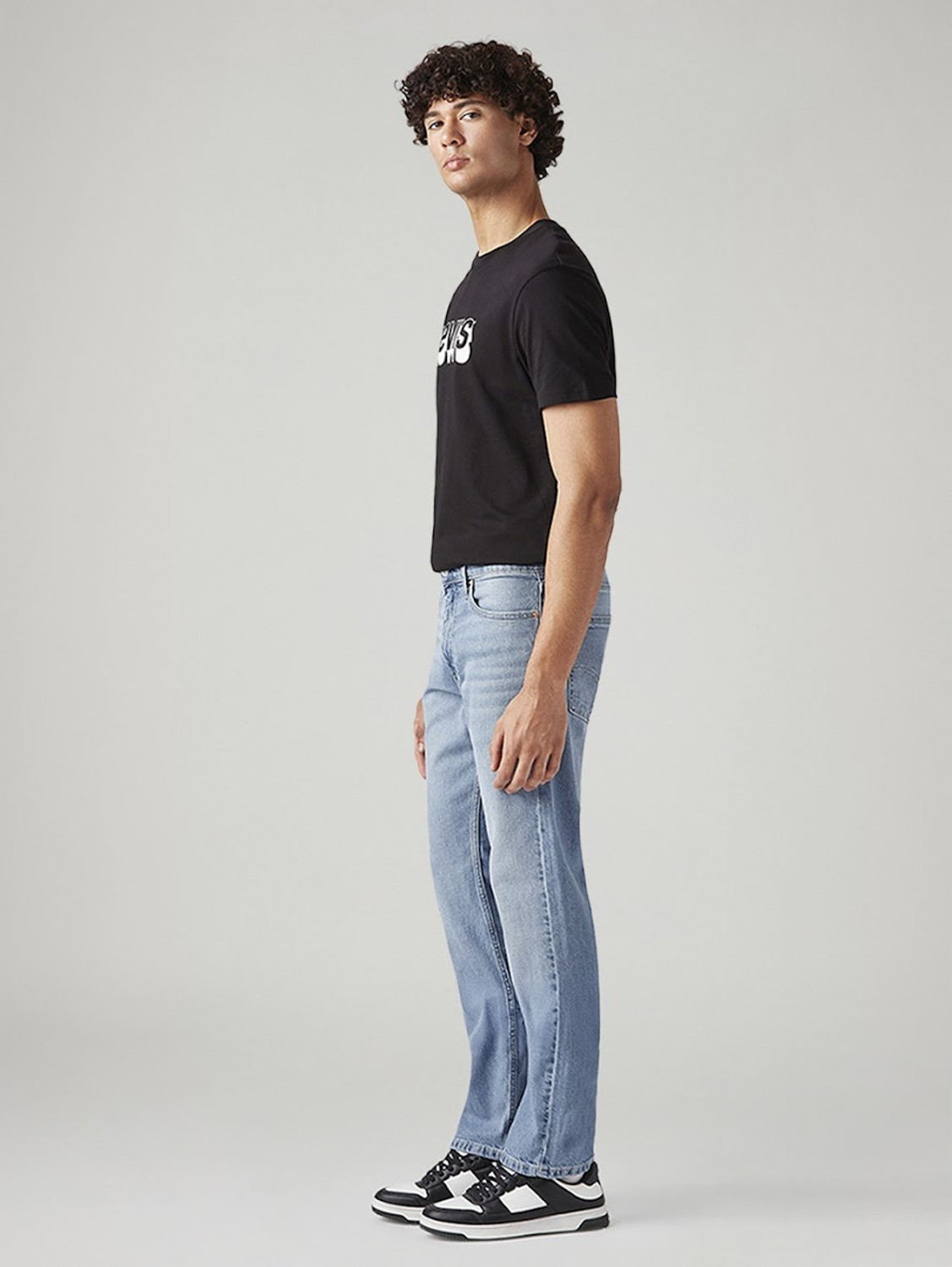 Image of LEVI'S Straight Fit Men Light Blue Jeans