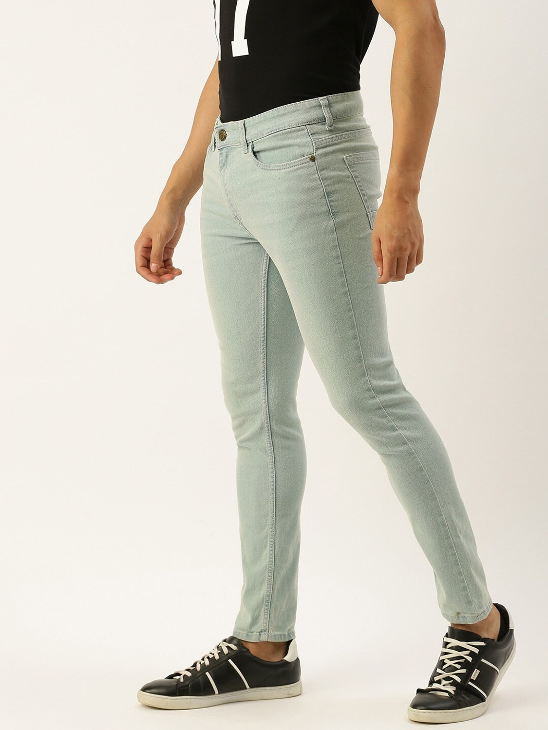 Image of The Indian Garage Co. Men Blue Jeans