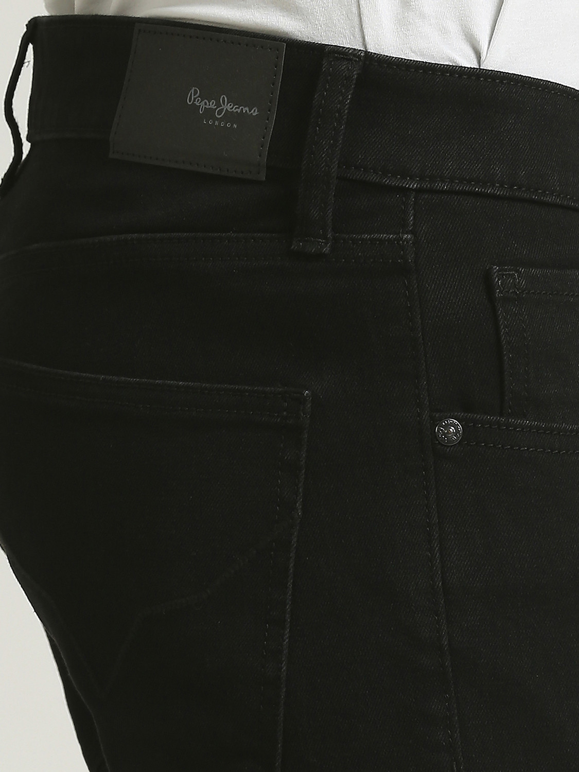Image of Pepe Jeans Slim Men Black Jeans