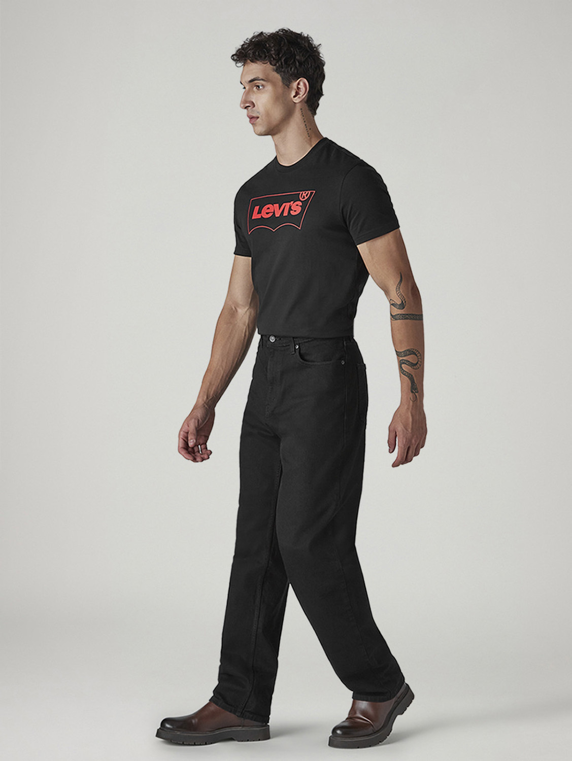 Image of LEVI'S Loose Fit Men Black Jeans