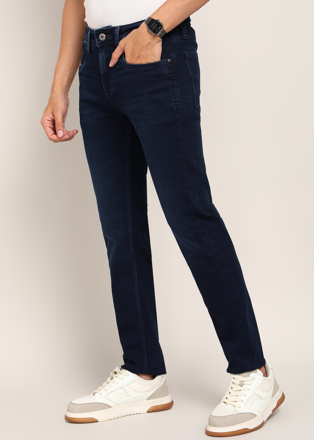 Image of KILLER Slim Men Dark Blue Jeans