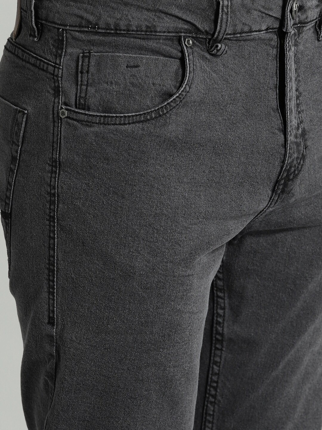 Image of Roadster Slim Men Dark Grey Jeans