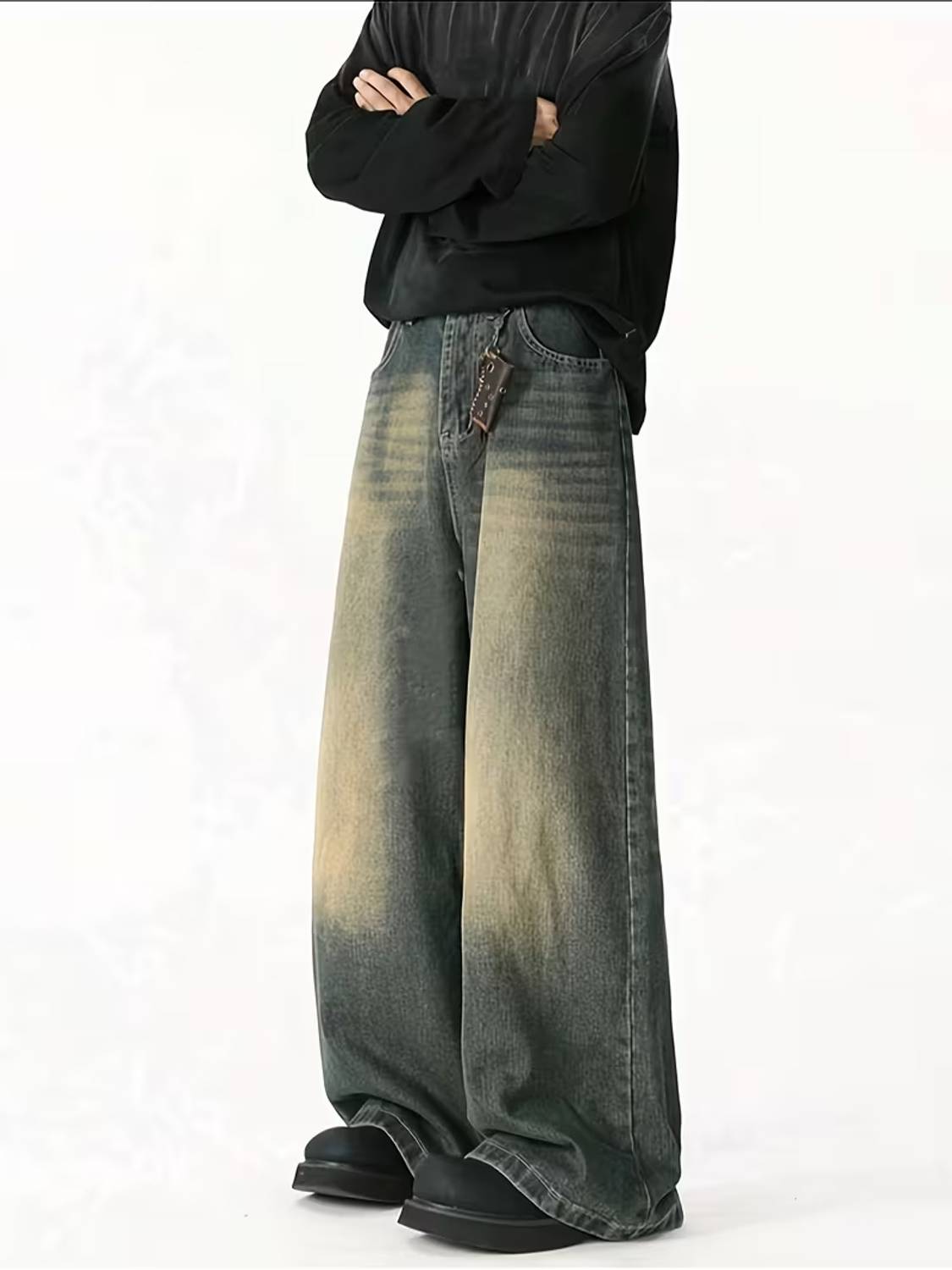 PRIMIAA Loose Fit Men Blue Jeans
