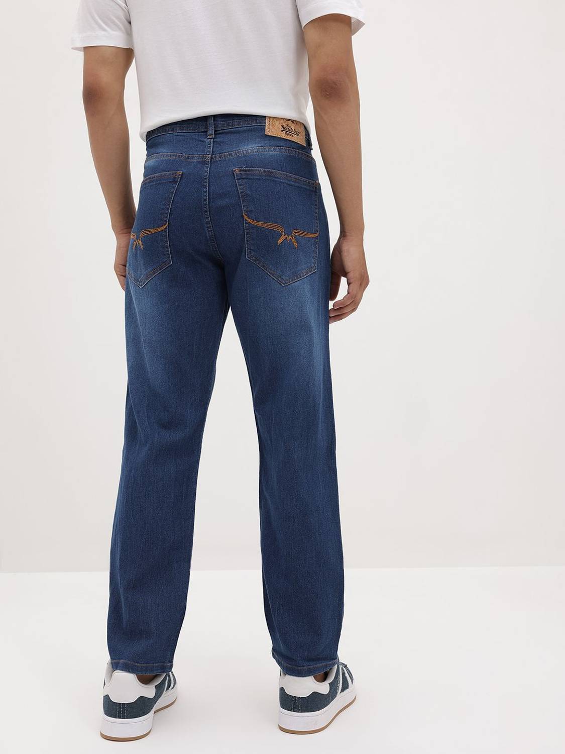 Roadster Relaxed Fit Men Blue Jeans - Image 5