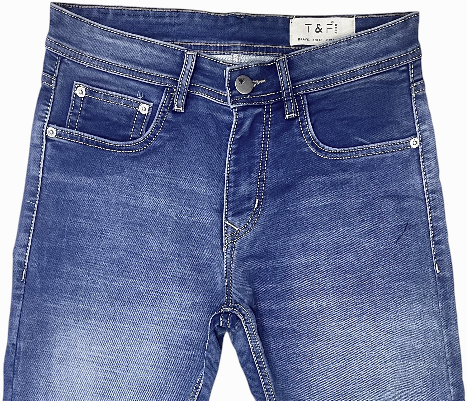 Image of T&F X.D.N.M Slim Men Light Blue Jeans