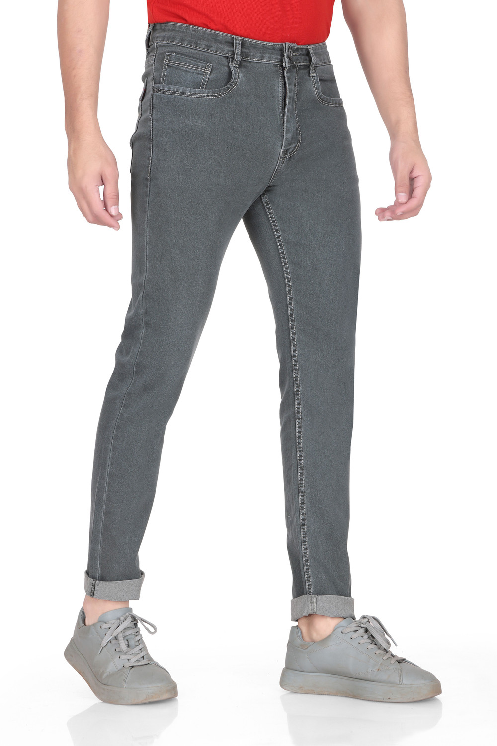 Image of REGY Slim Men Grey Jeans