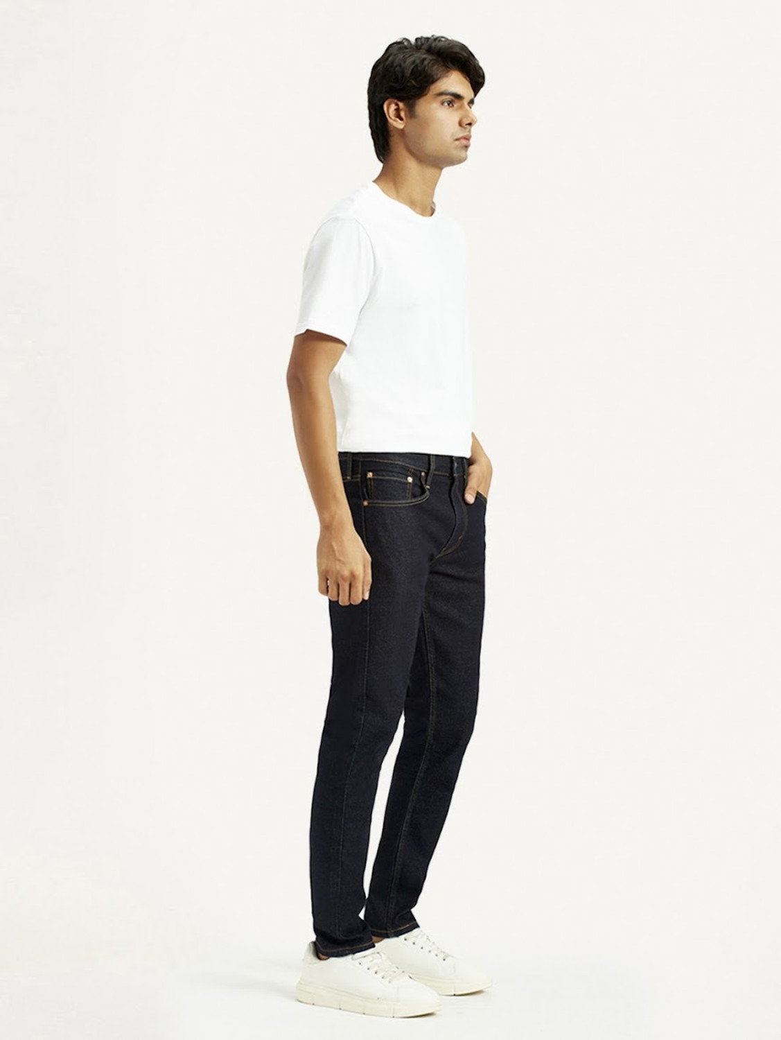 Image of LEVI'S Tapered Fit Men Blue Jeans